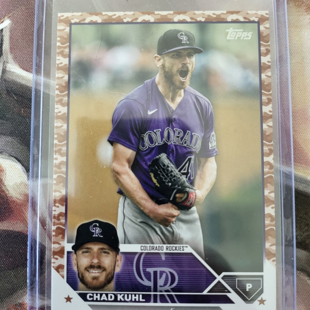 2023 topps series 2 Chad Kuhl /25